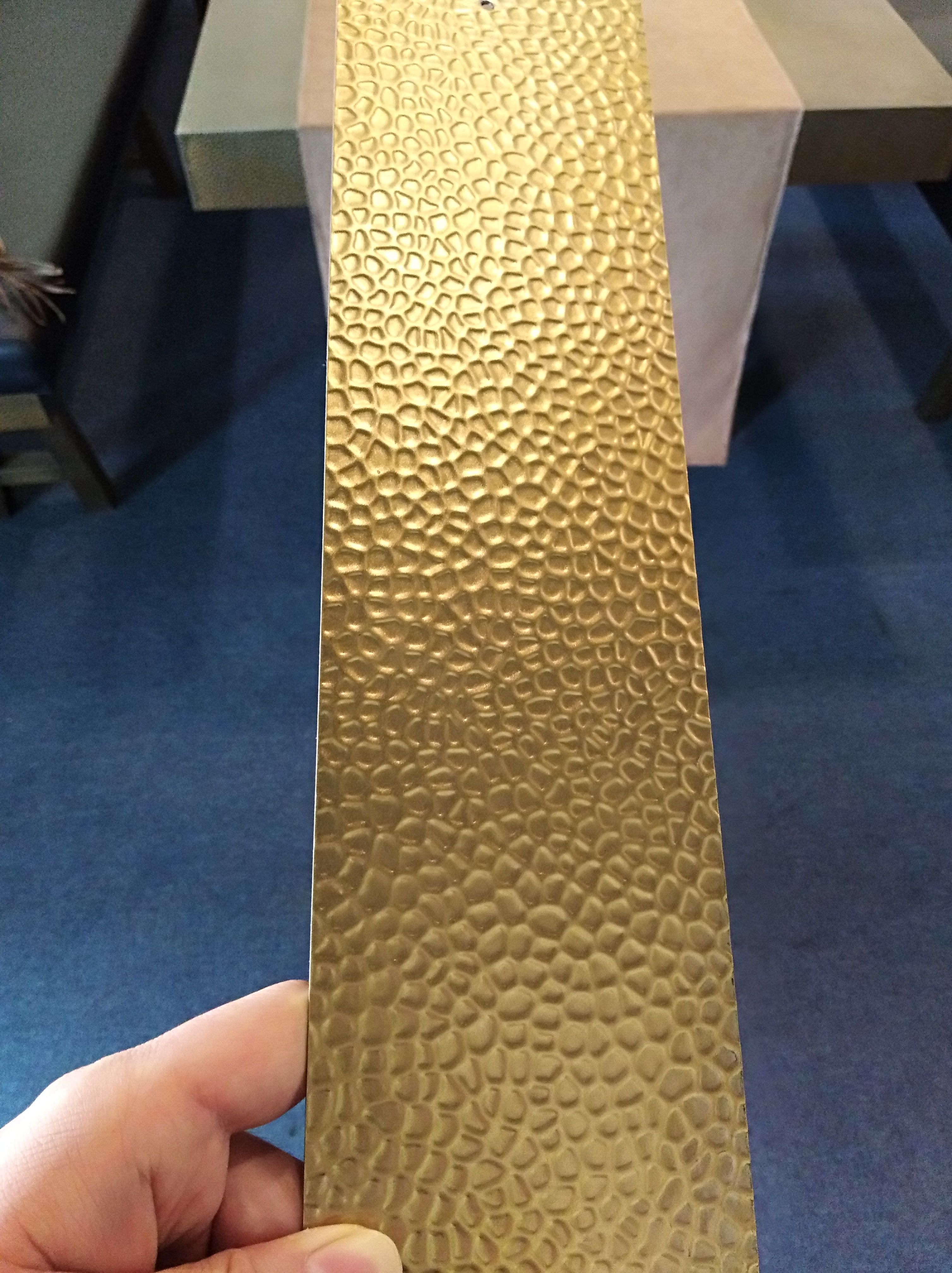 Hammered  Brass Sheet