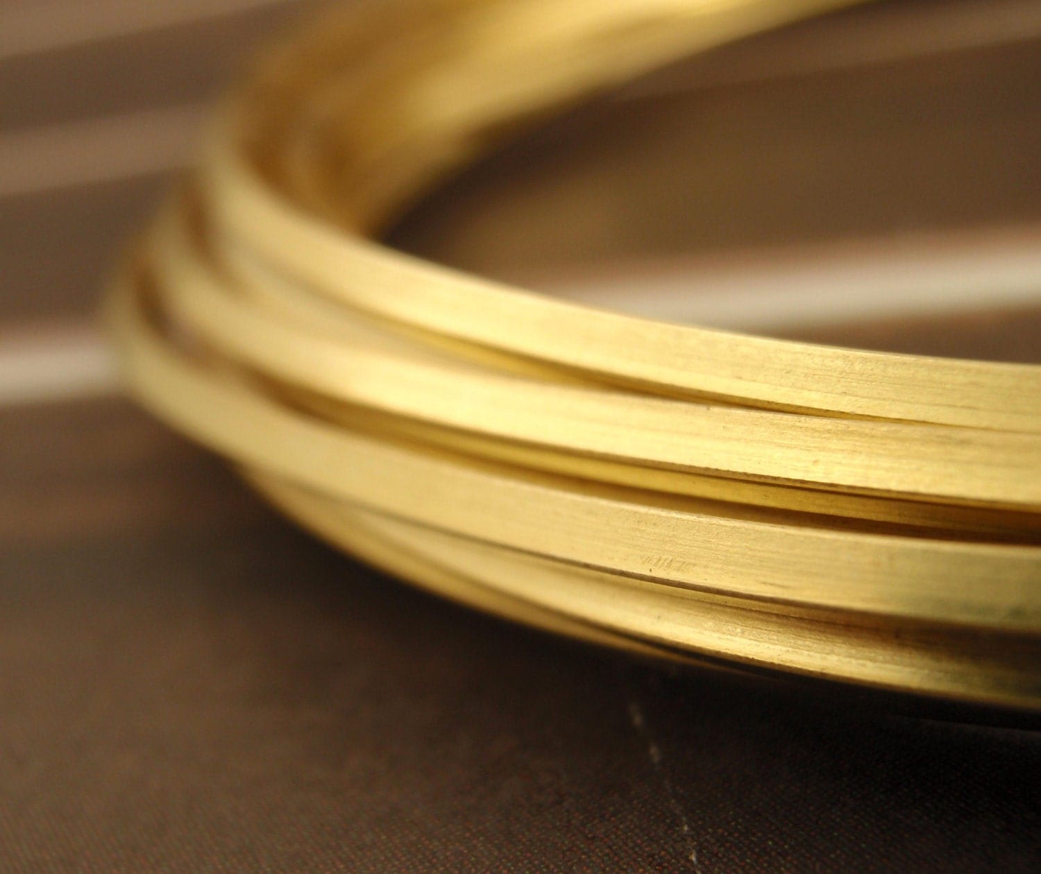 Brass Rectangular Wire